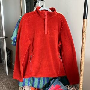 NWT L.L. Bean Fleece Pullover